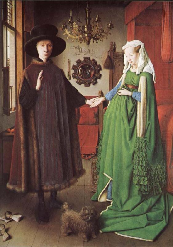 The marriage of arnolfini, EYCK, Jan van